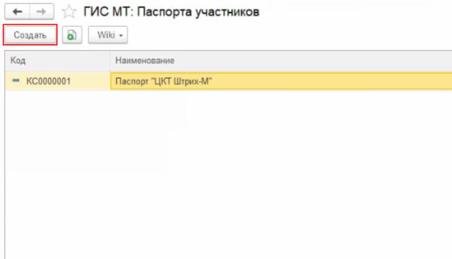 Как создать паспорт участника