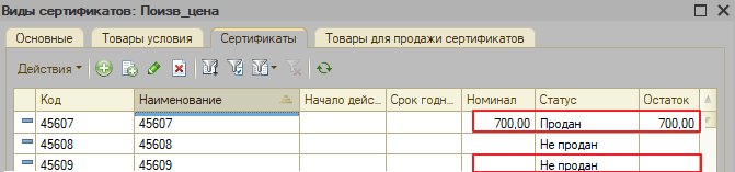 Как создавать и использовать сертификаты с произвольным номиналом