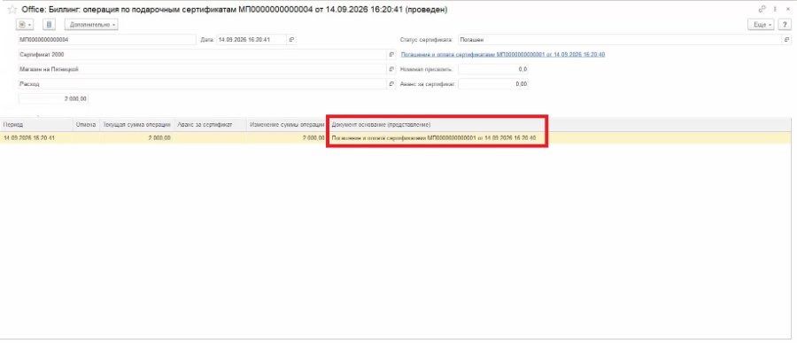 Как вести учёт карточек подарочных сертификатов