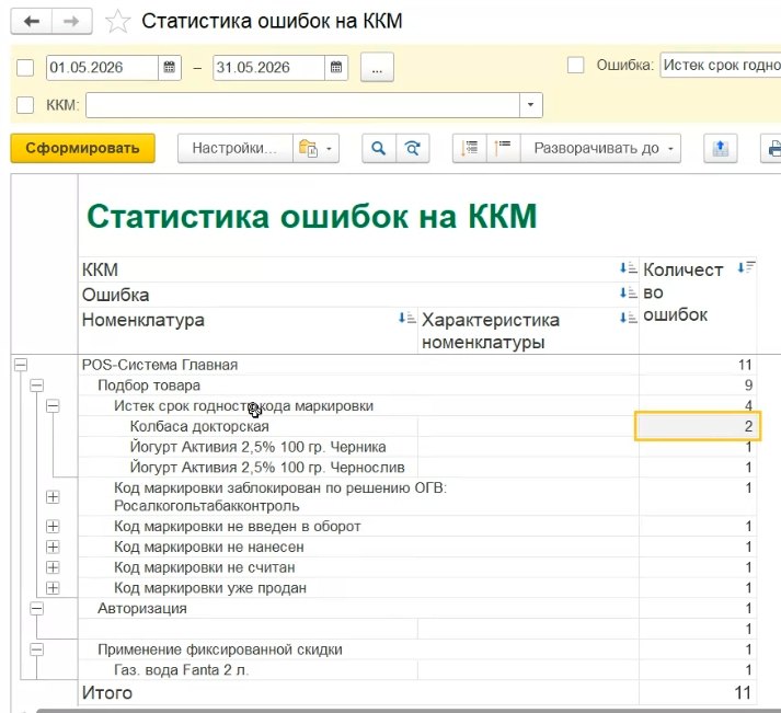 Как получать статистику по работе ККМ и отчёты